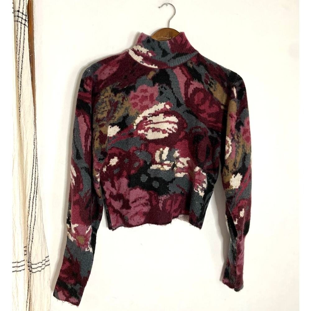 Zara Multicolor Patterned Sweater
